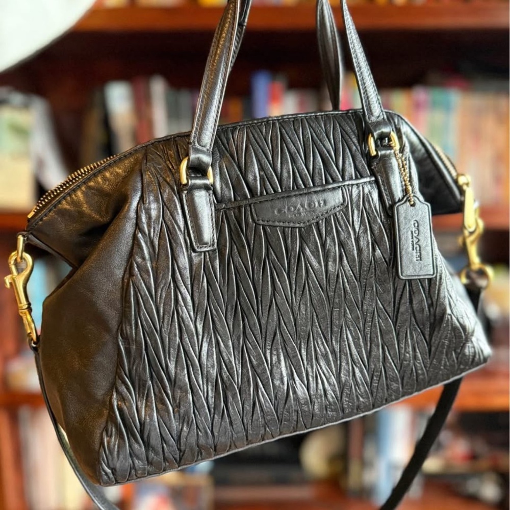 Vintage Black Coach Purse